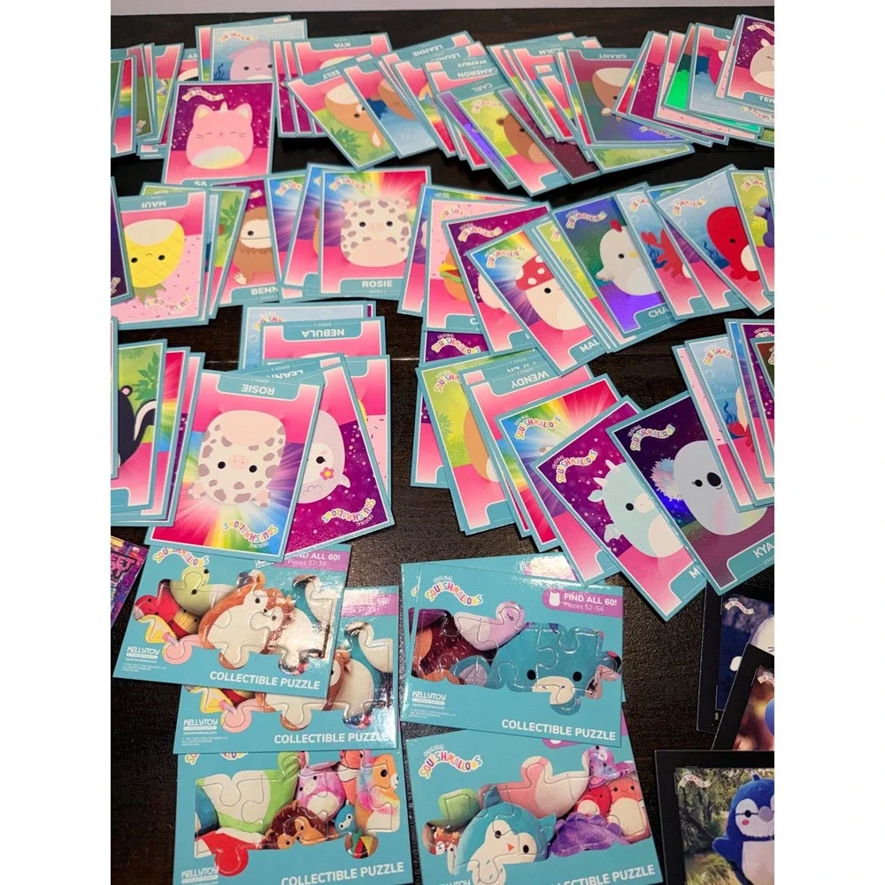 Squishmallows Series 1 Trading Lot Card Lot‎ Holos Mini Rare Puzzle